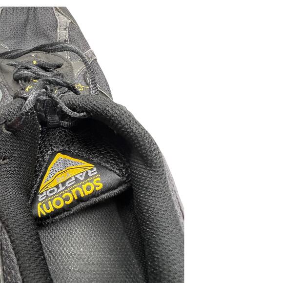 Saucony Mens Grid Raptor TR Gray Running Sneakers Size 10.5 - Picture 7 of 8